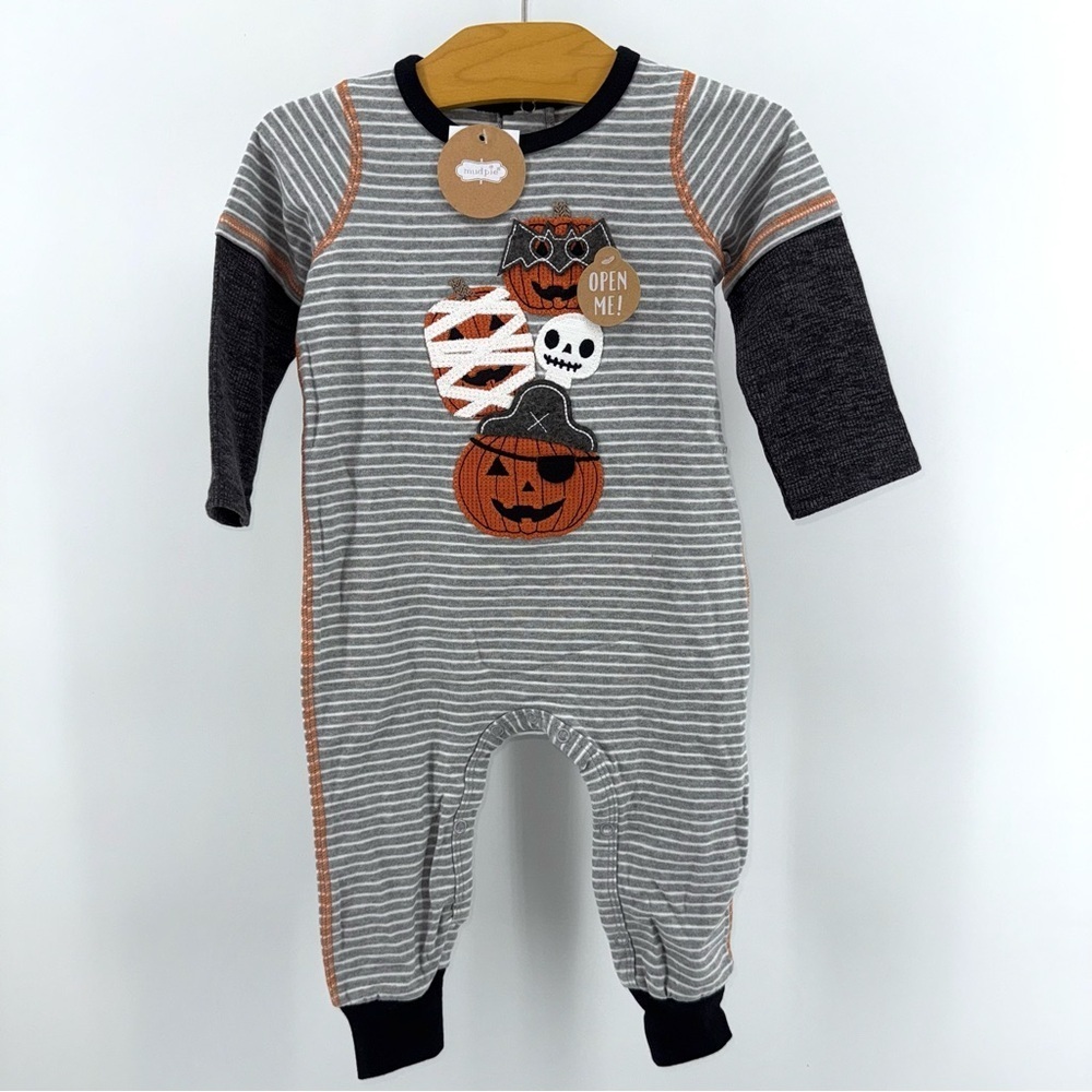 Mud Pie Baby Boy's Halloween Romper - Size 9-12 months - New!